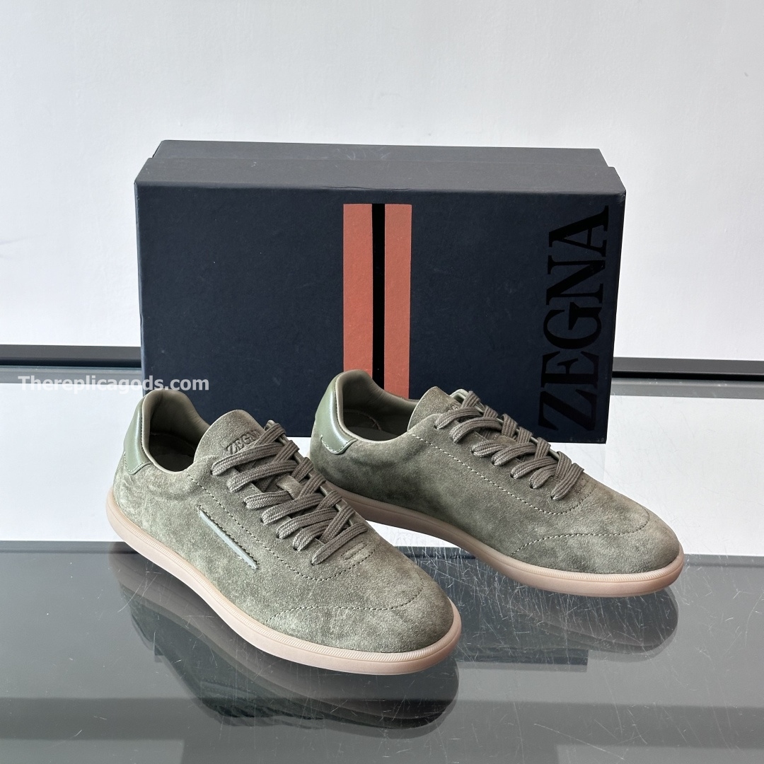 232 SUEDE SNEAKERS IN GREEN, photo 7