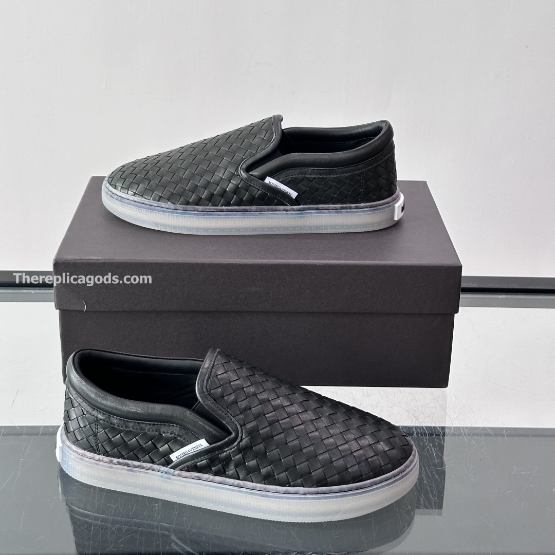 SERENA SNEAKERS BLACK SOFT LEATHER - BV34