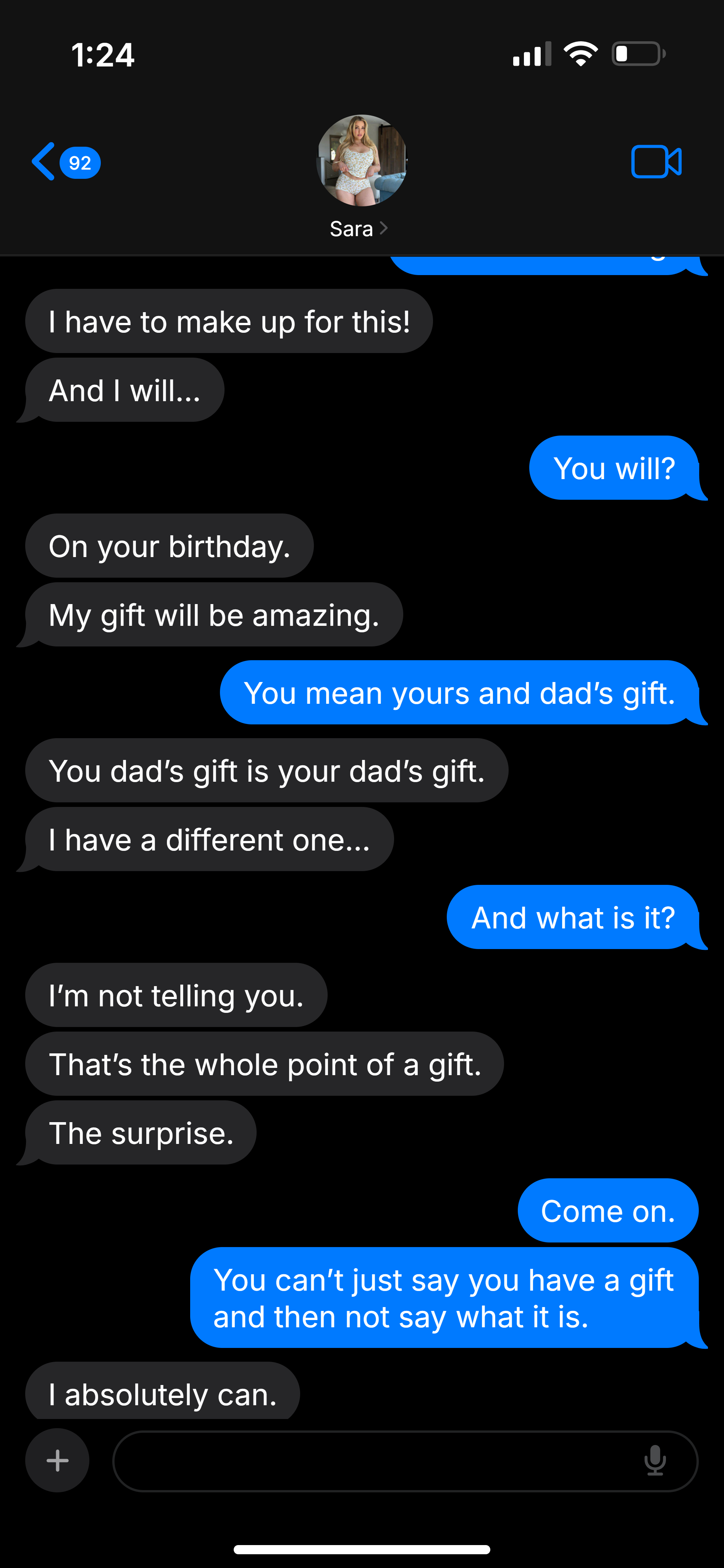 30 days with Sara Day 15-16: Dad is boring/Birthday boy, image 7