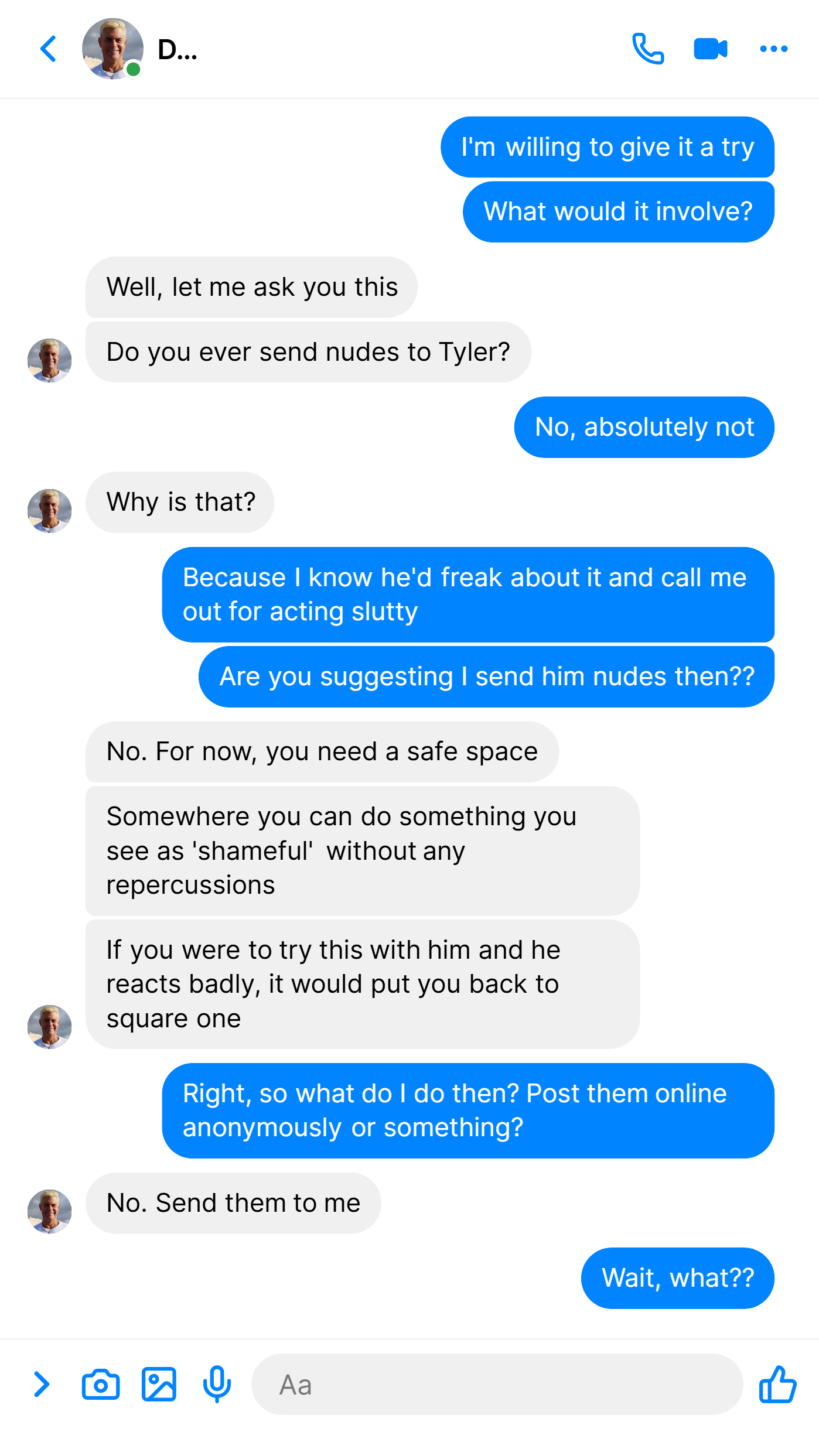 Therapy with Boyfriend's Dad - Part 1 (Cheating/NTR themes), image 21