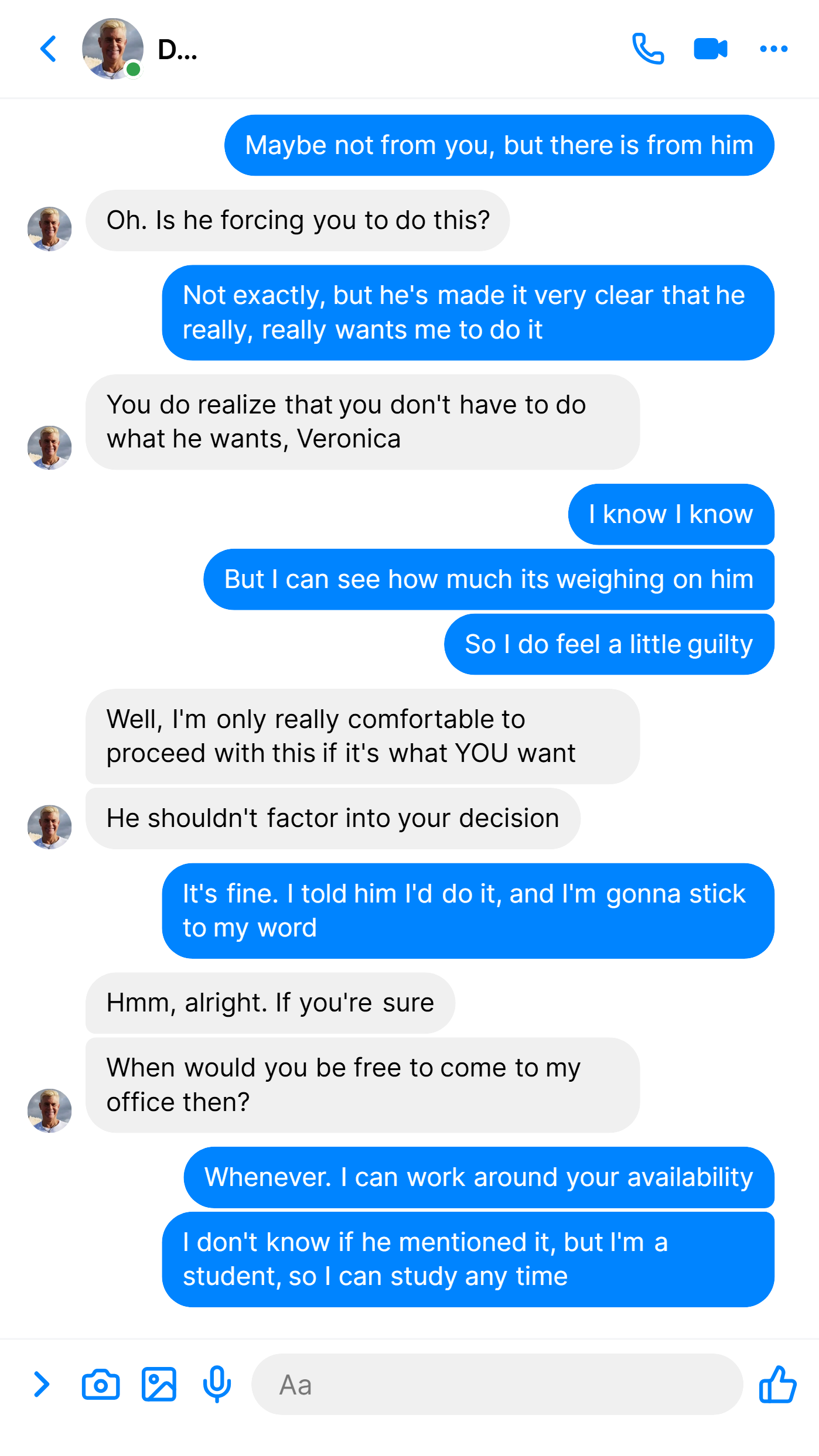 Therapy with Boyfriend's Dad - Part 1 (Cheating/NTR themes), image 11