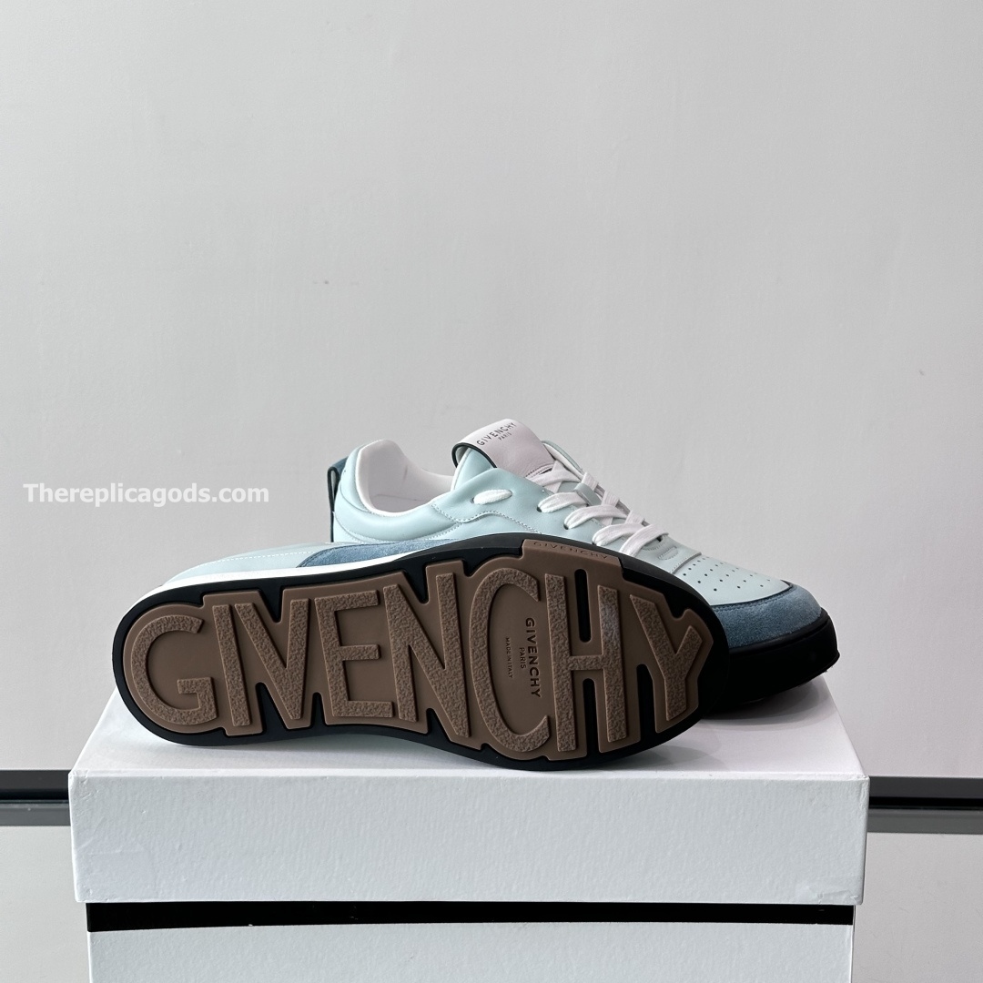 YARD SNEAKERS LIGHT BLUE LEATHER - GVC159