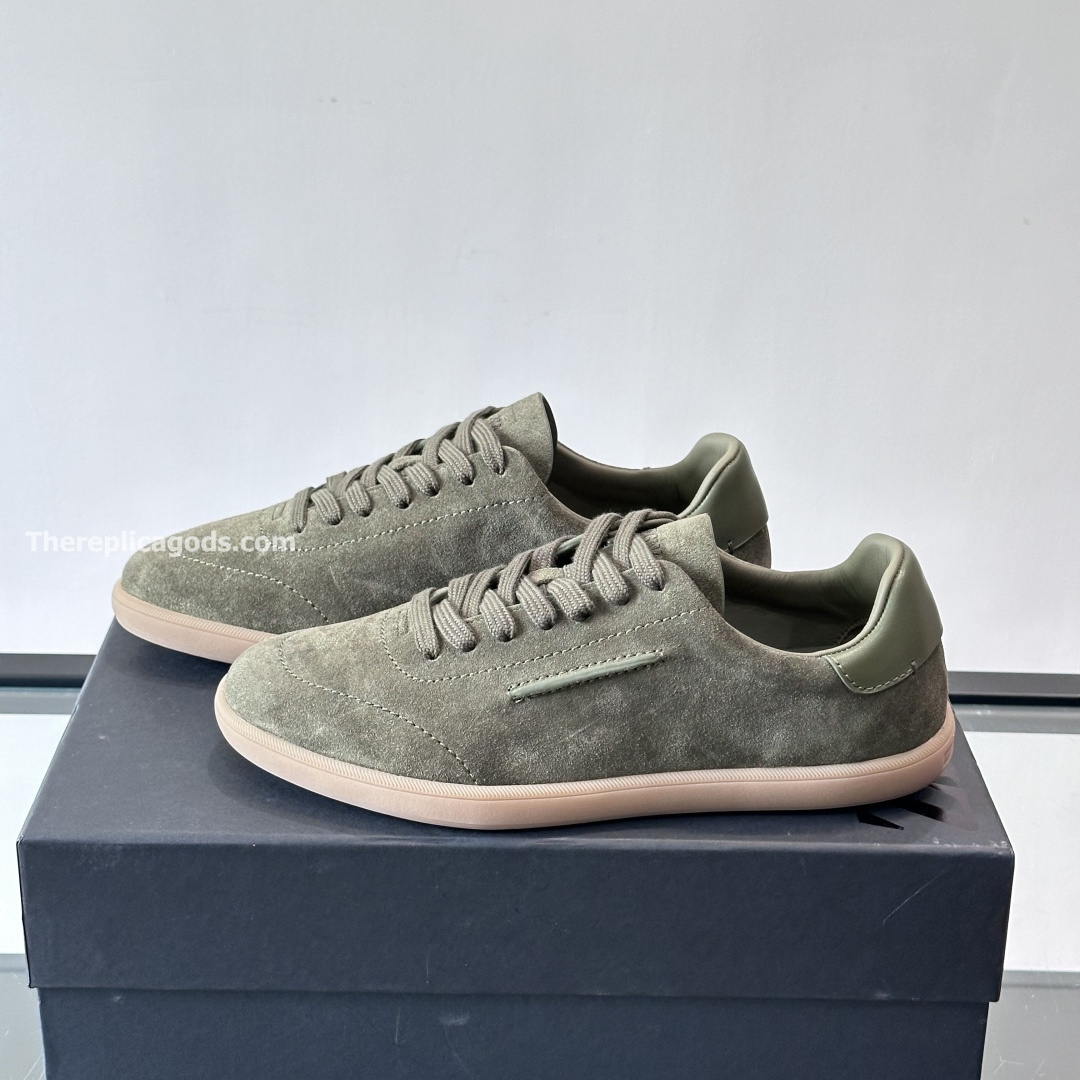 232 SUEDE SNEAKERS IN GREEN, photo 4