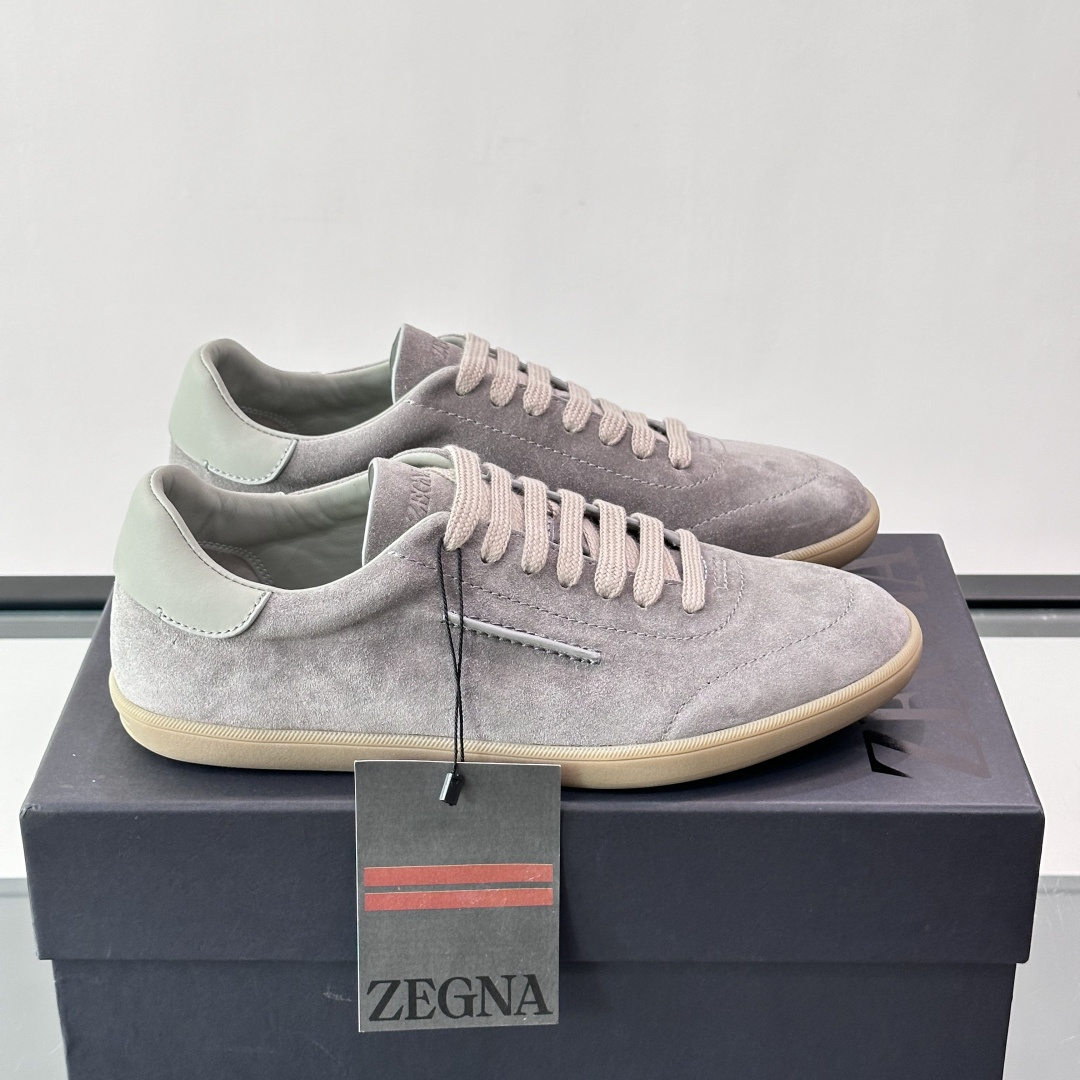 232 SUEDE SNEAKERS GREY LEATHER