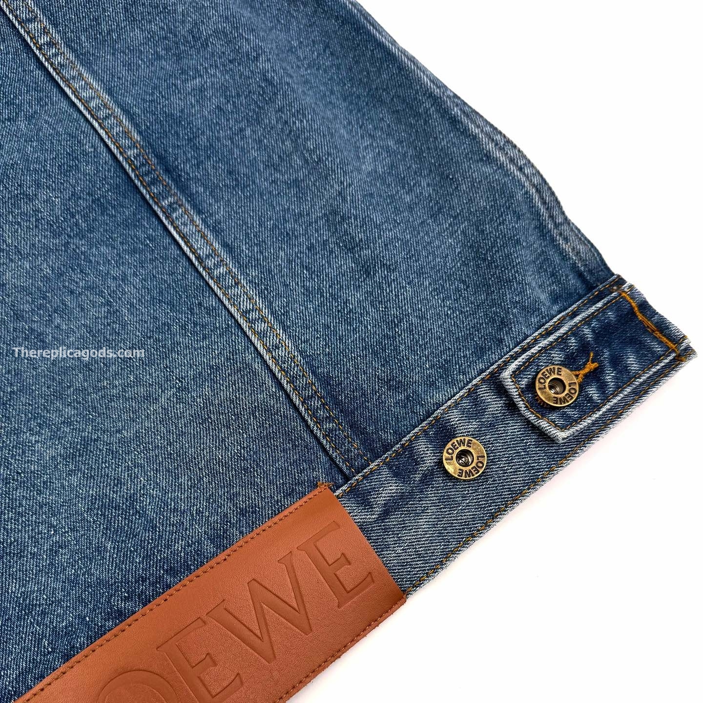 ANAGRAM DENIM JACKET IN BLUE