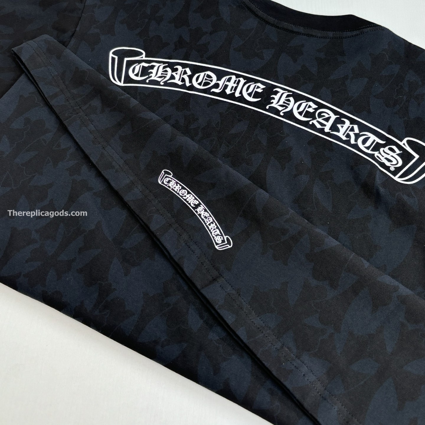 CEMETERY CROSS HORSESHOE T-SHIRT