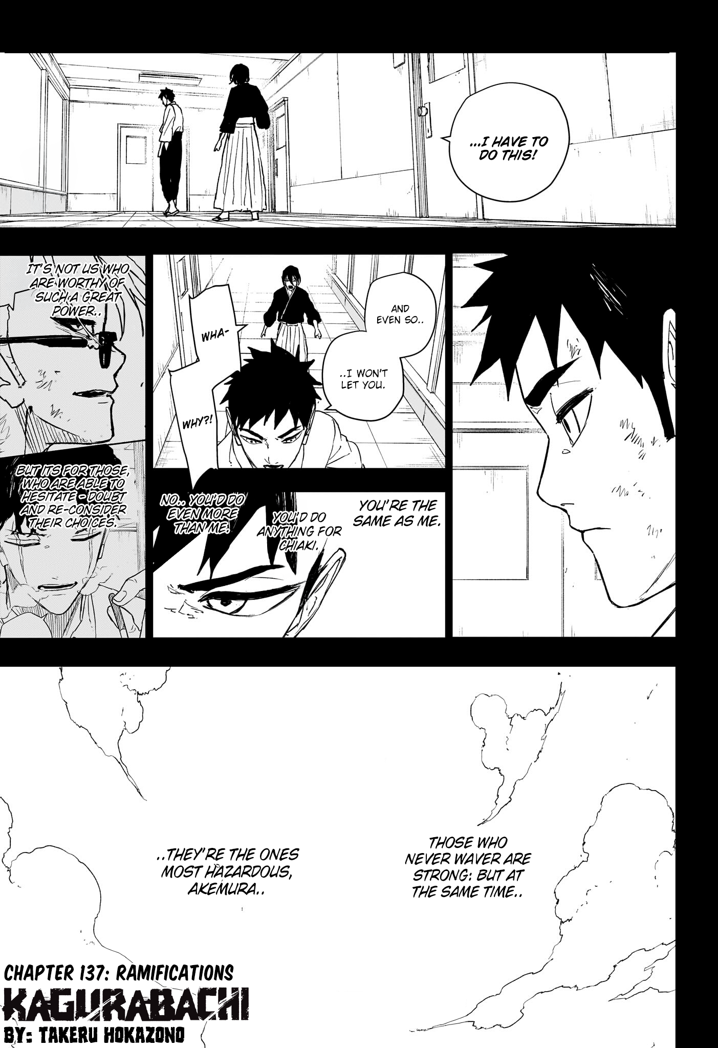 Kagurabachi Chapter 137 - Page 1