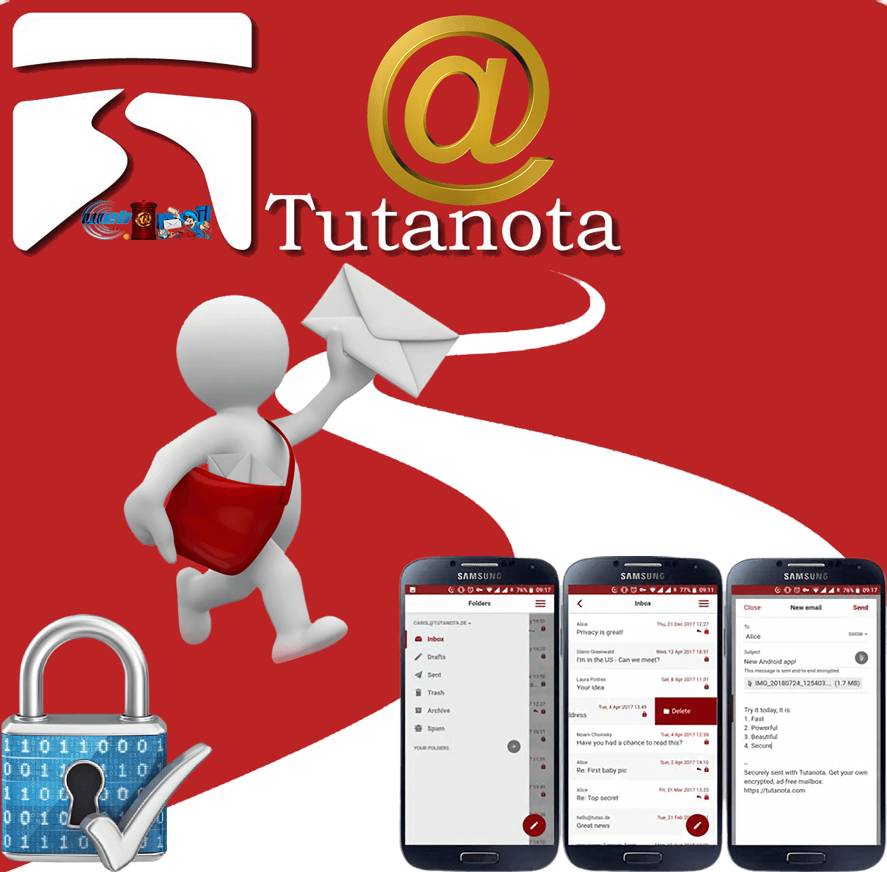德國TutaNota免費無廣告加密郵箱 - @TutaNota.Com-WebMail