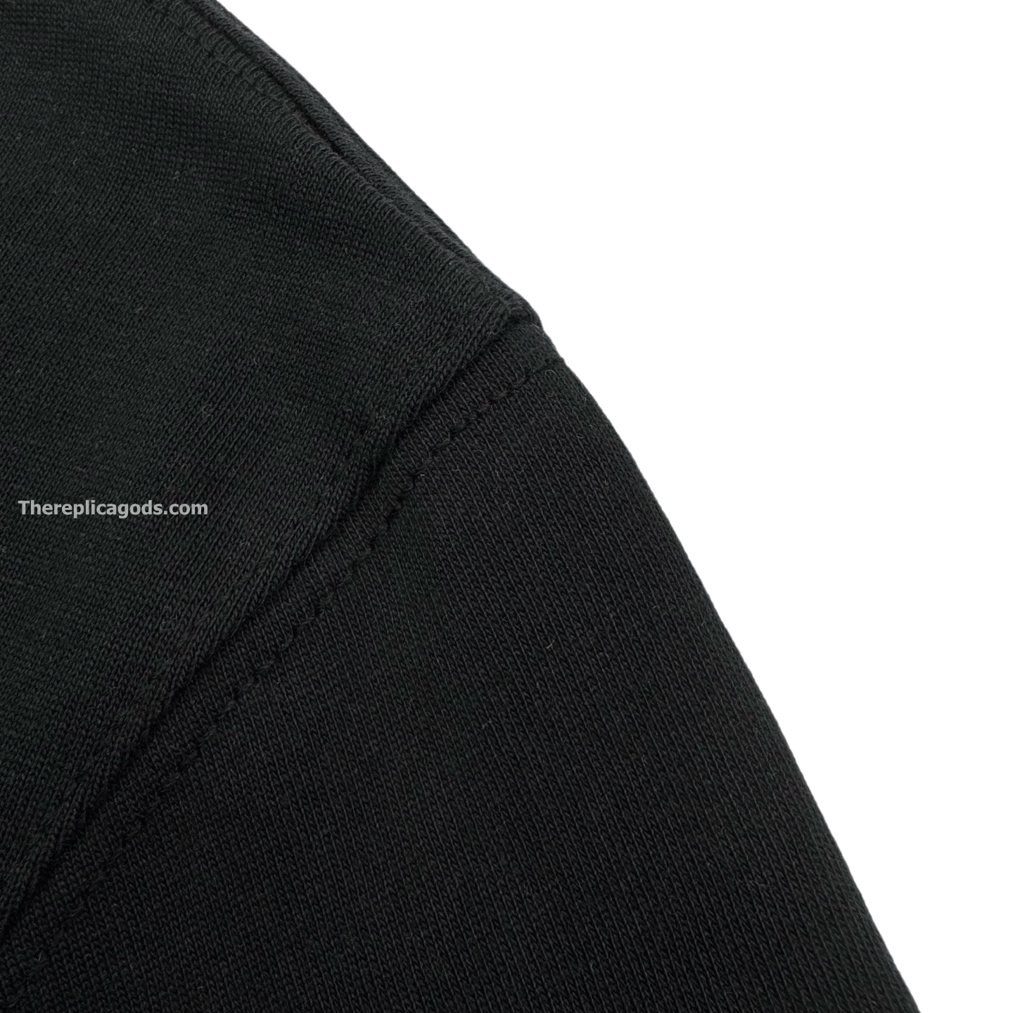 PARIS COTTON LOGO T-SHIRT IN BLACK - TP985