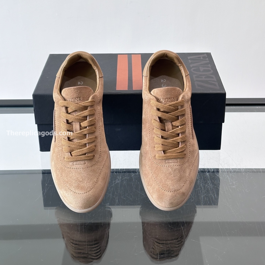 232 SUEDE SNEAKERS IN BEIGE, photo 5
