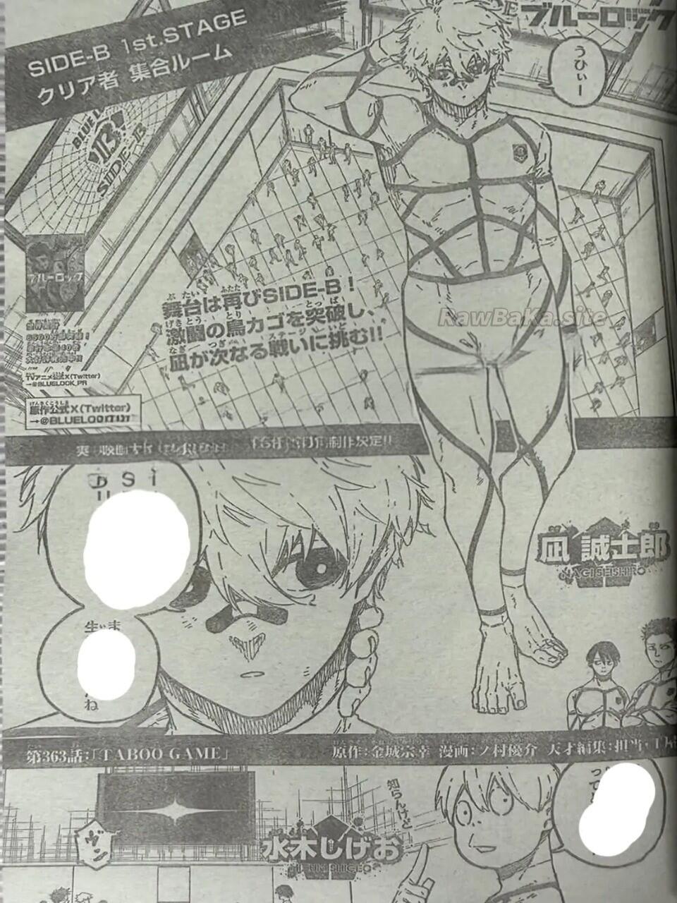Blue Lock Spoilers & RAW Chapter 363 - Page 1