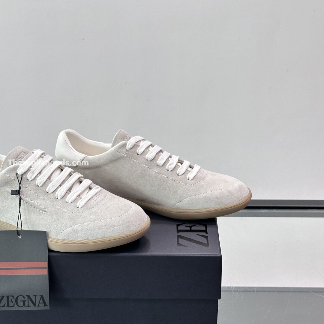 232 SUEDE SNEAKERS WHITE LEATHER, photo 7