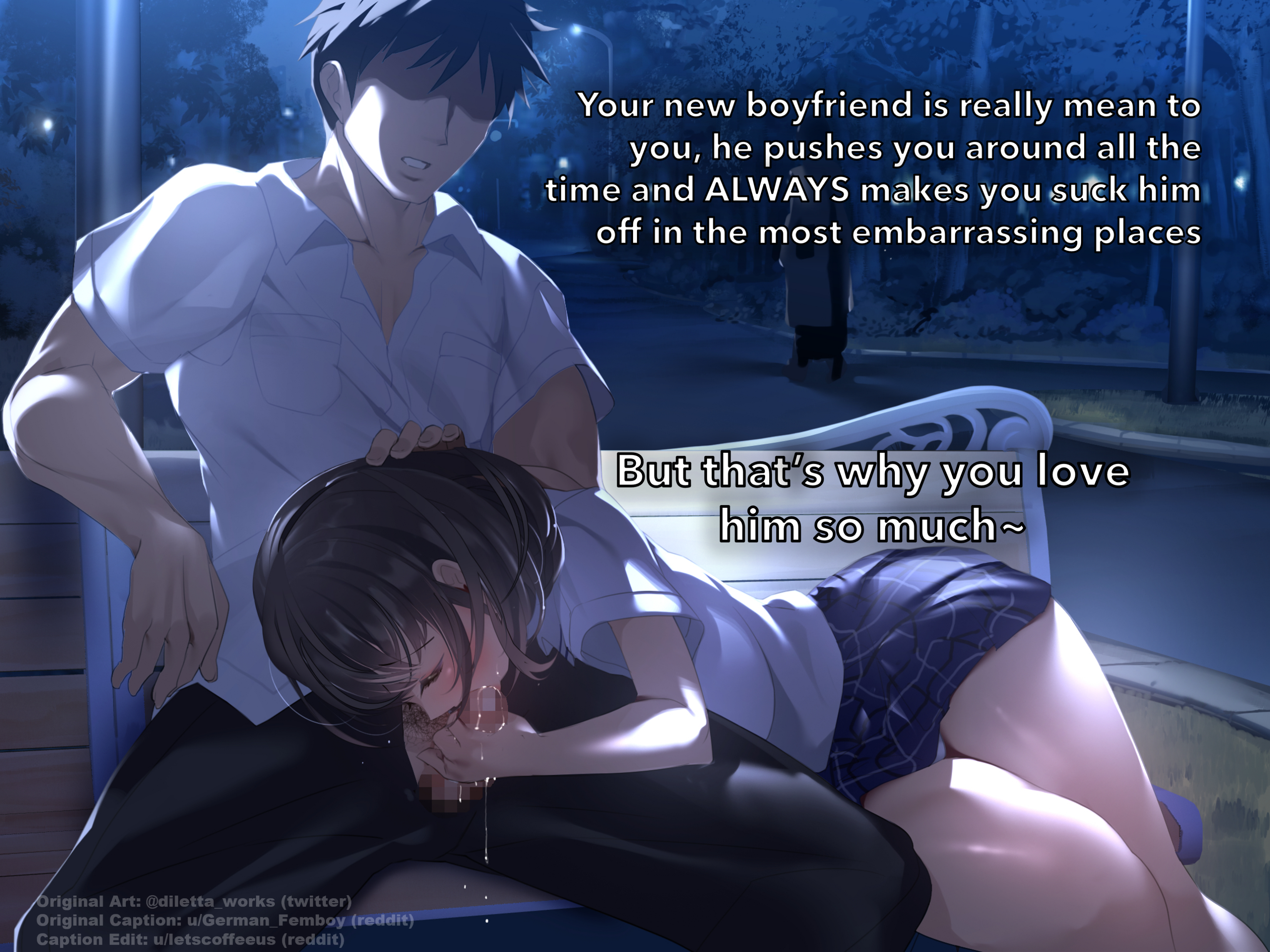 A Collection of Female POV Captions (remade by me) || original by  uGerman_Femboy (reddit) - Image Chest