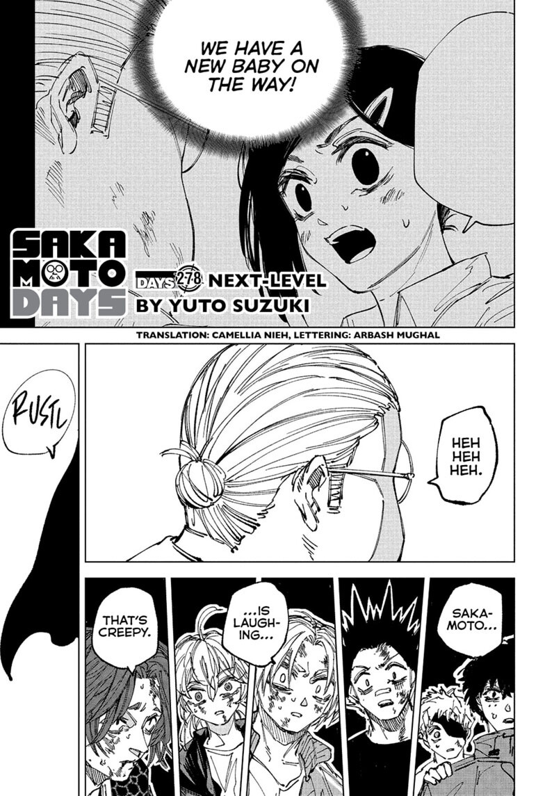 Sakamoto Days Chapter 278 - Page 1