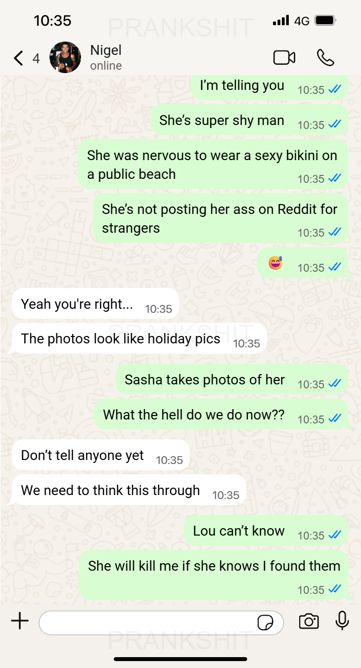 I Caught Him Uploading My Pics - Chapter 4, image 23