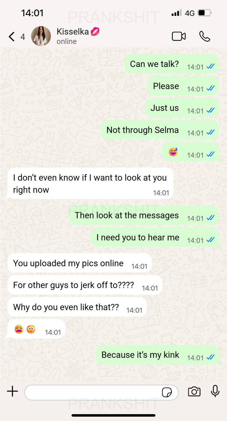 I Caught Him Uploading My Pics - Chapter 5, image 14