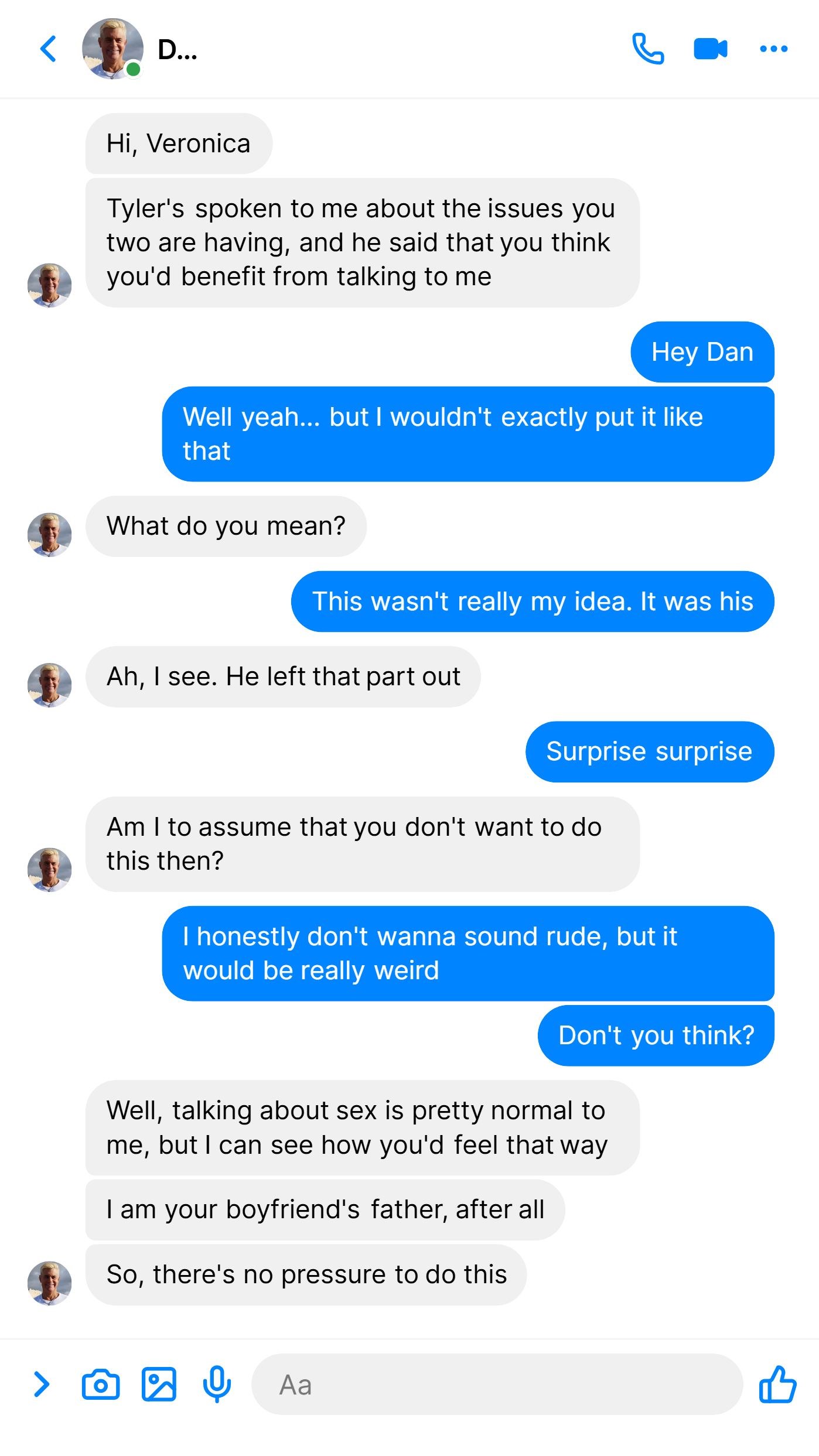 Therapy with Boyfriend's Dad - Part 1 (Cheating/NTR themes), image 10