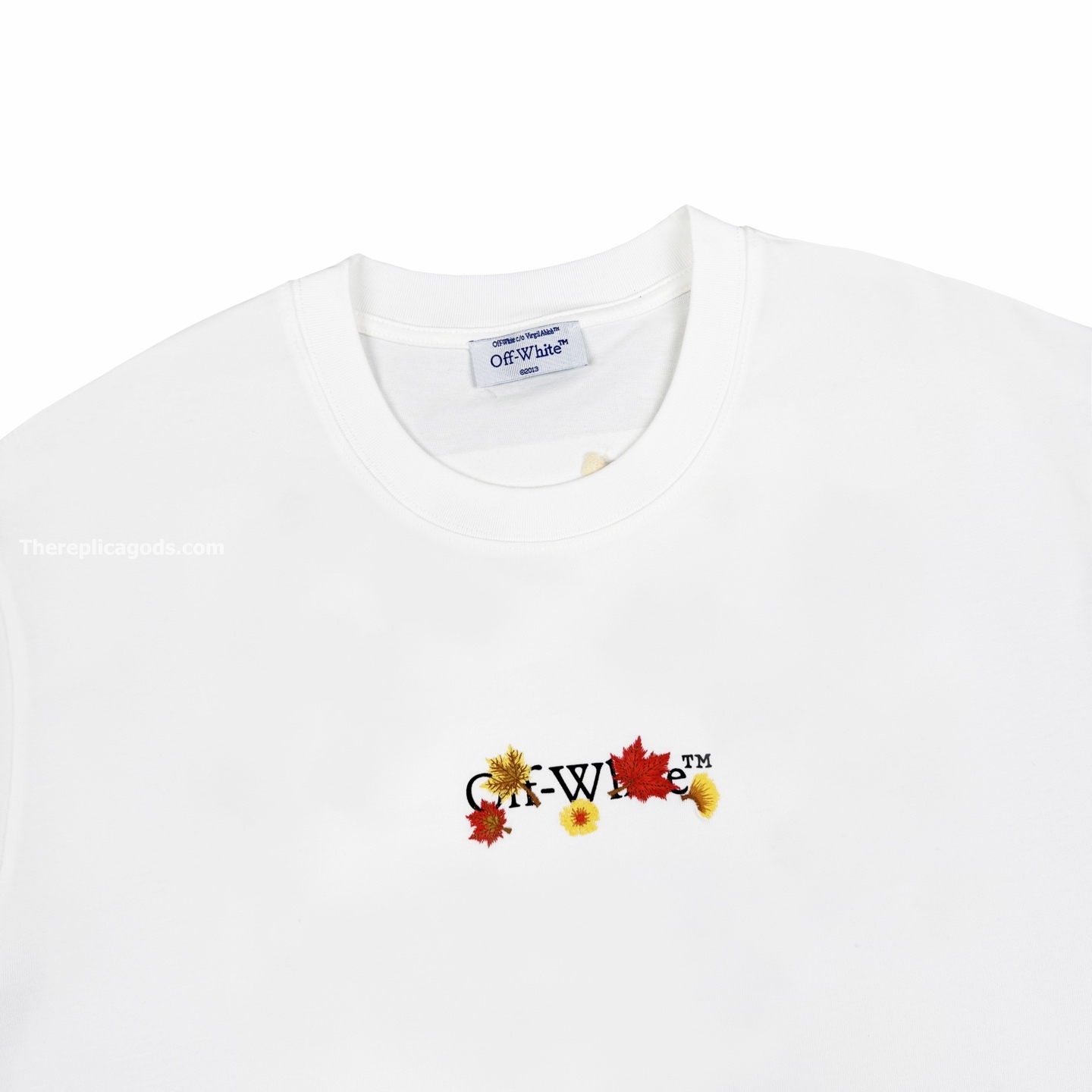 LOGO COTTON T-SHIRT IN WHITE
