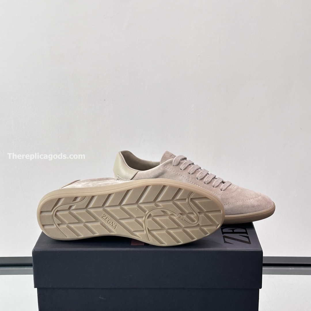 232 SUEDE SNEAKERS BEIGE LEATHER, photo 10