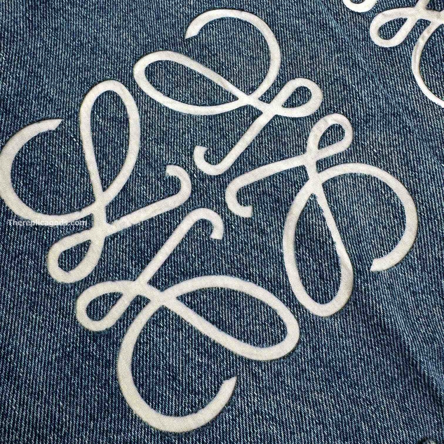 ANAGRAM DENIM JACKET IN BLUE