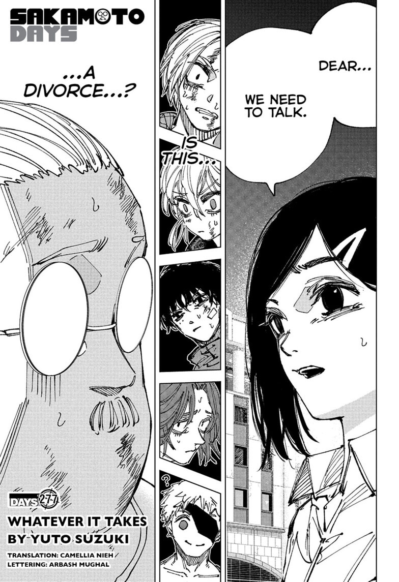 Sakamoto Days Chapter 277 - Page 1