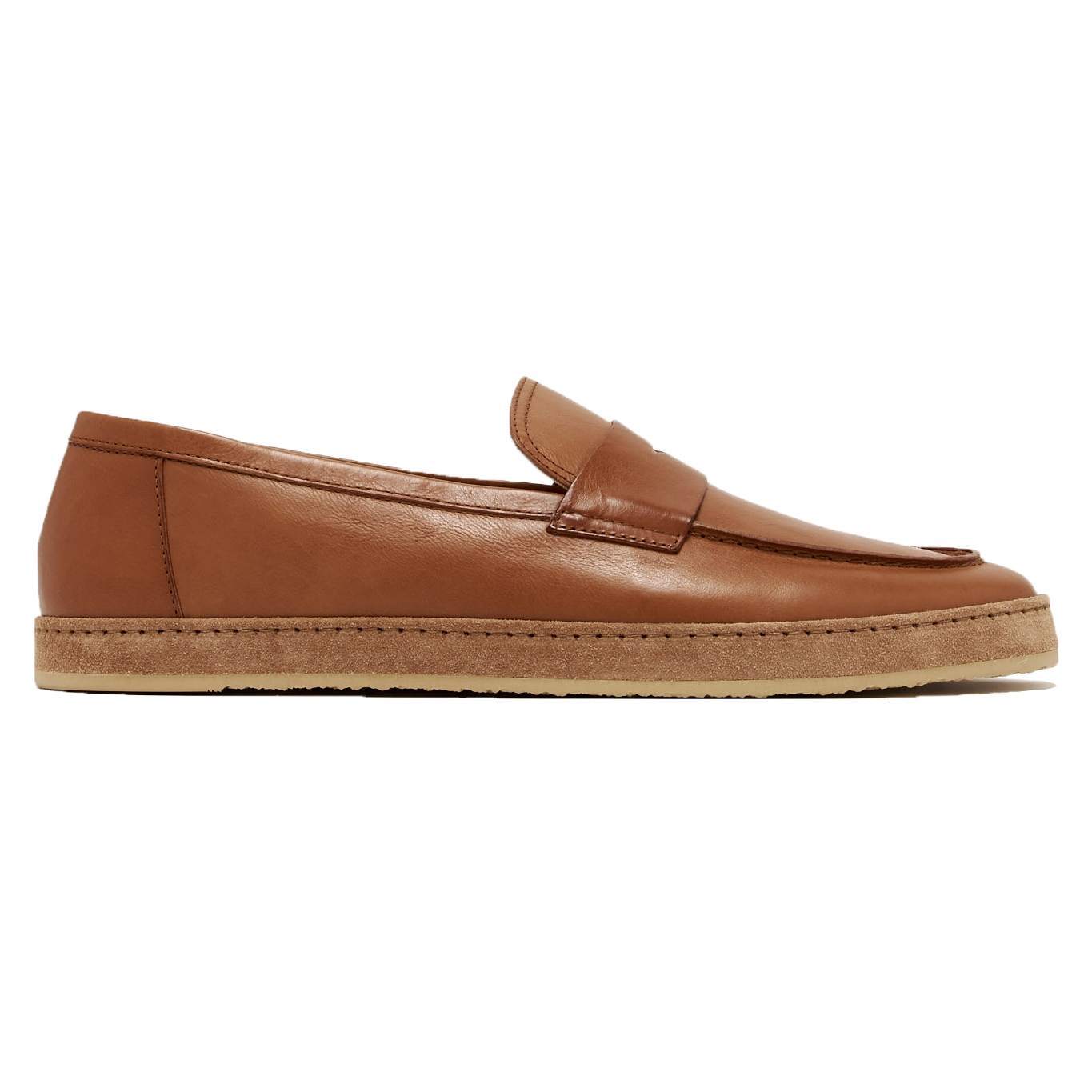 PENNY LOAFERS IN BROWN