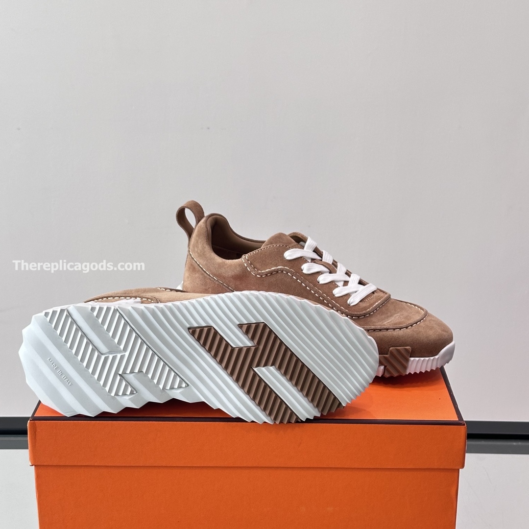 NEXT SNEAKERS BEIGE SABLE SUEDE CALFSKIN - H386