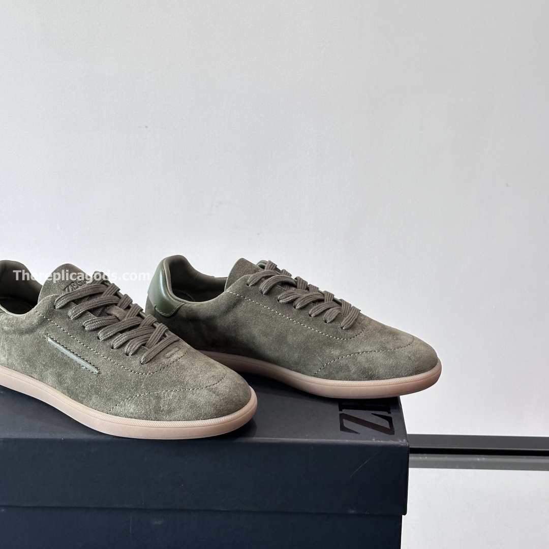 232 SUEDE SNEAKERS IN GREEN, photo 8