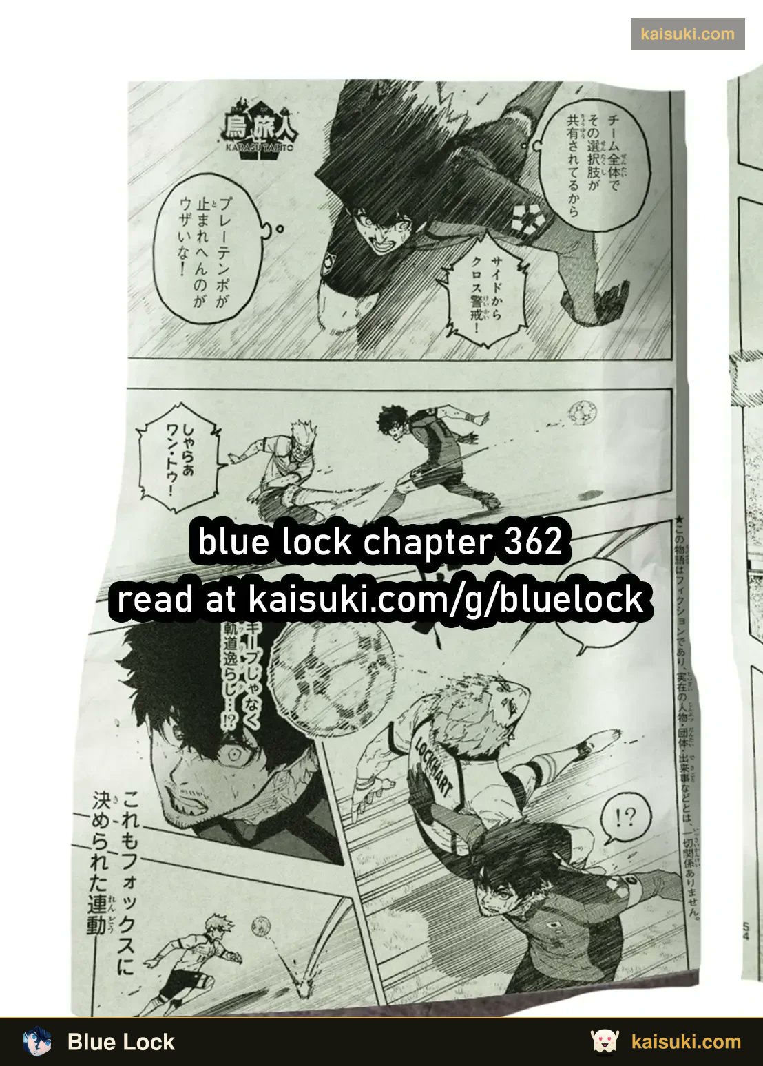 Blue Lock Spoilers & RAW Chapter 362 - Page 3