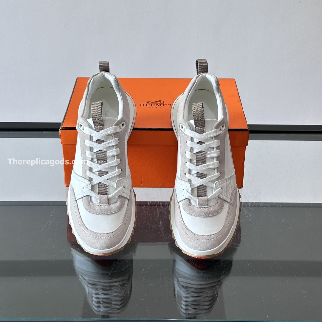 LEADER SNEAKERS IN WHITE - H366