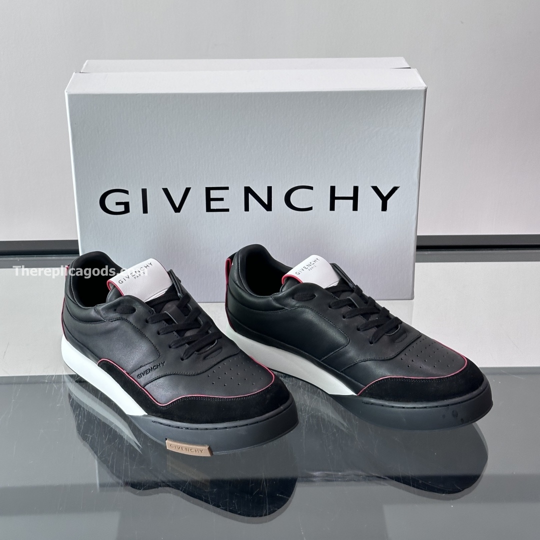 YARD SNEAKERS BLACK LEATHER - GVC161