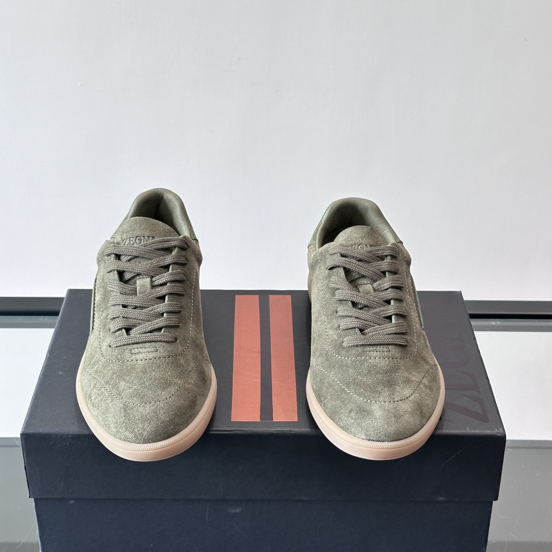232 SUEDE SNEAKERS IN GREEN, photo 3