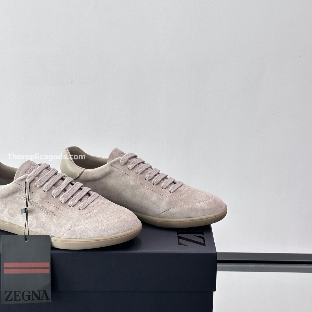 232 SUEDE SNEAKERS BEIGE LEATHER, photo 8