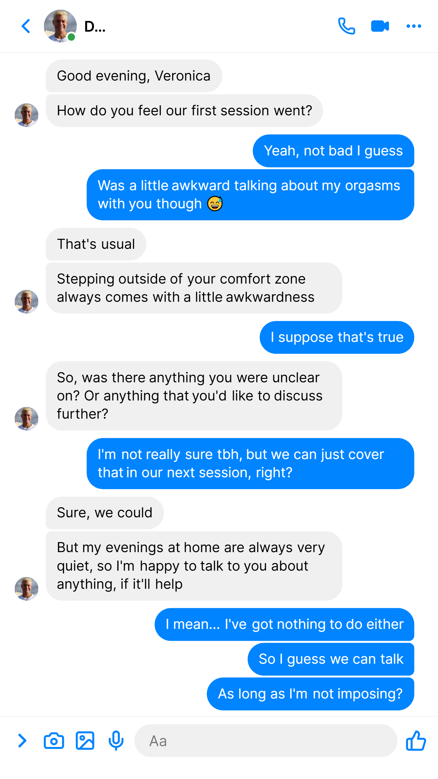 Therapy with Boyfriend's Dad - Part 1 (Cheating/NTR themes), image 17