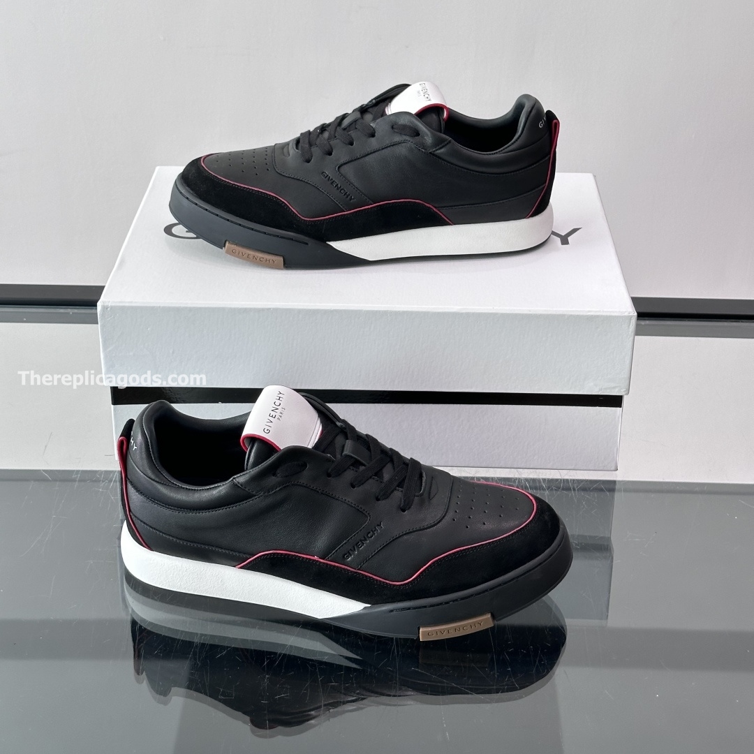 YARD SNEAKERS BLACK LEATHER - GVC161