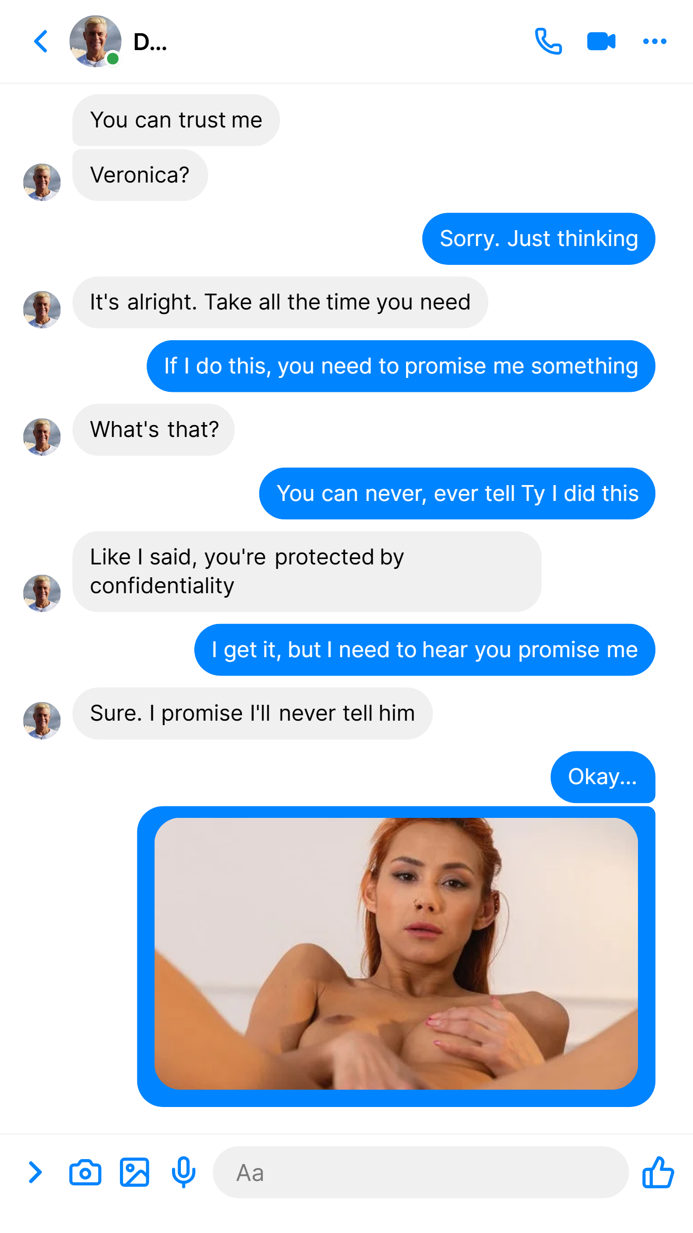 Therapy with Boyfriend's Dad - Part 1 (Cheating/NTR themes), image 34