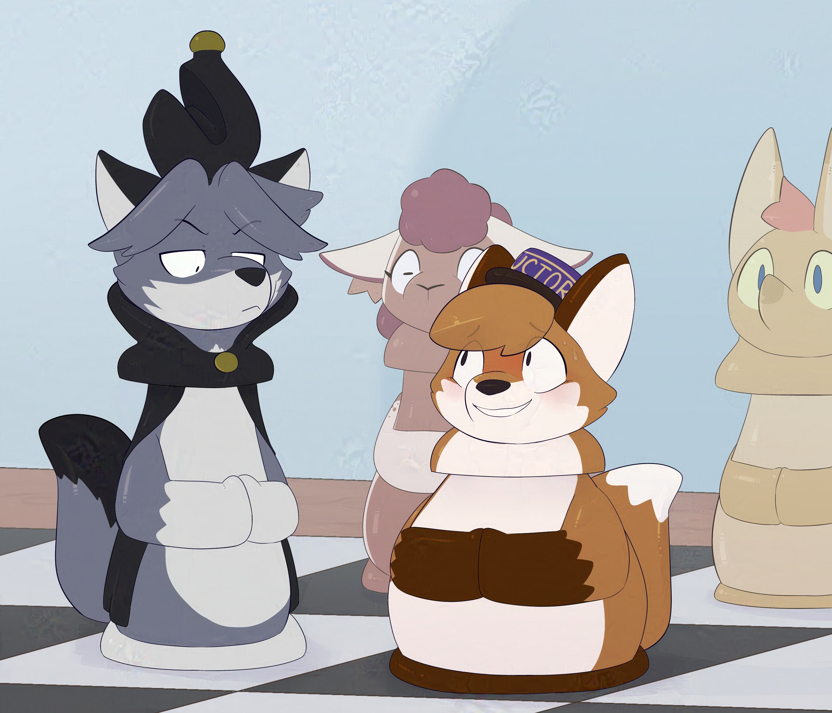 [Inanimate] Two Pieces by FauvFox : r/Inanimate_TFs