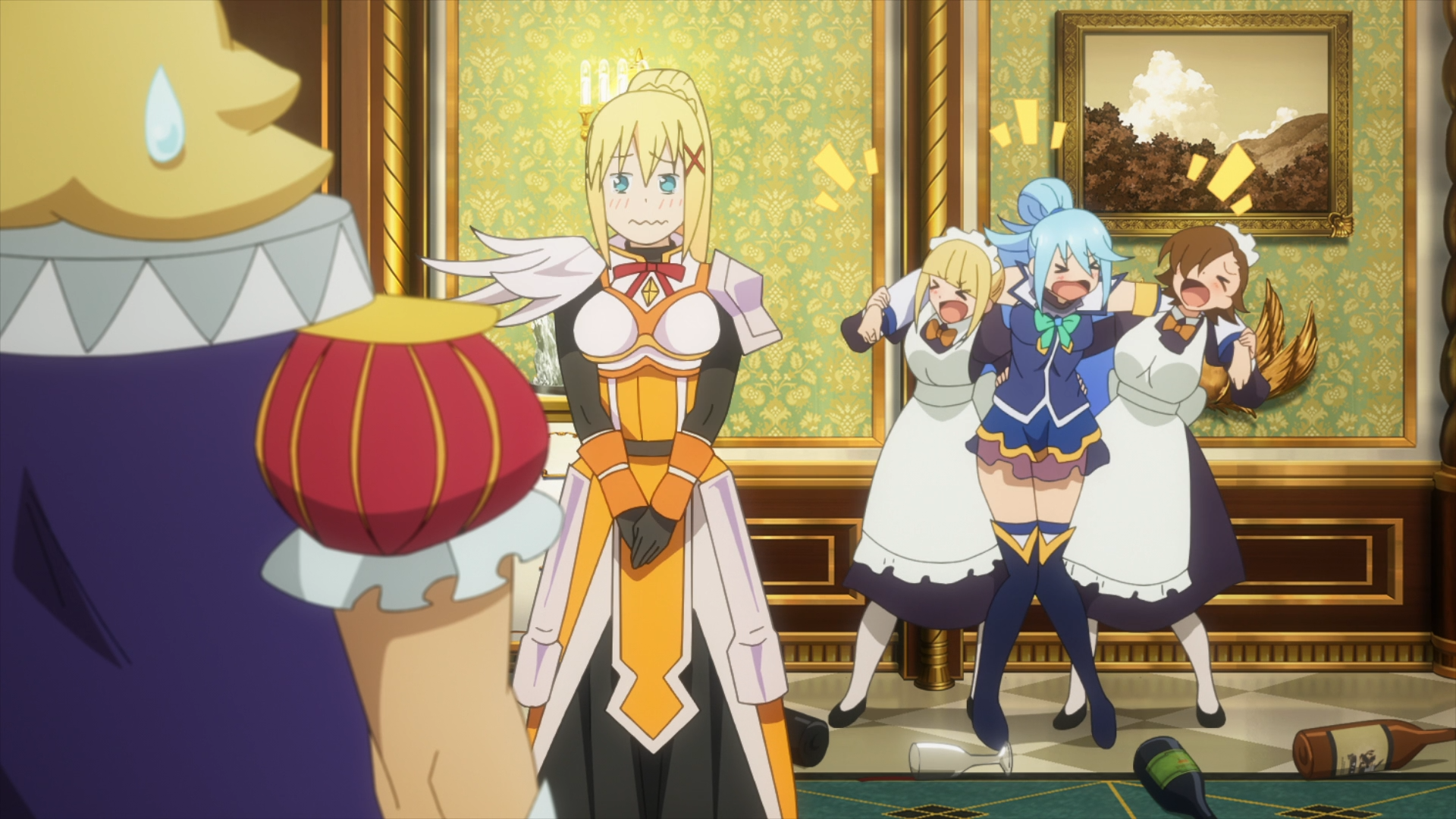 <b>Konosuba</b> S3 EP04 Group scenes.