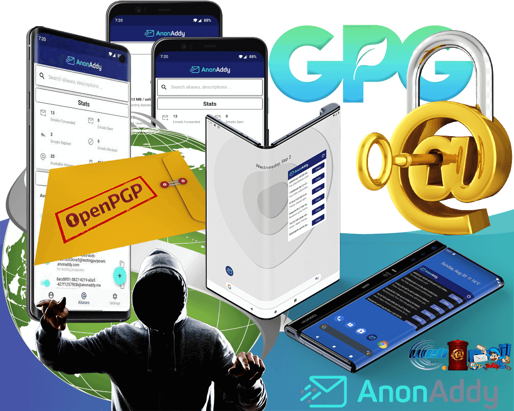 AnonAddy開源免費創建無限電子郵件別名匿名郵件轉發服務-WebMail