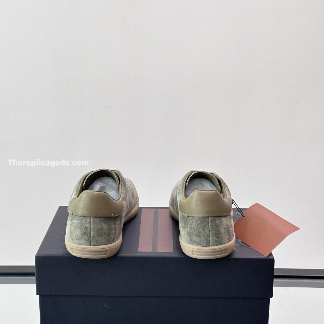 232 SUEDE SNEAKERS KHAKI LEATHER