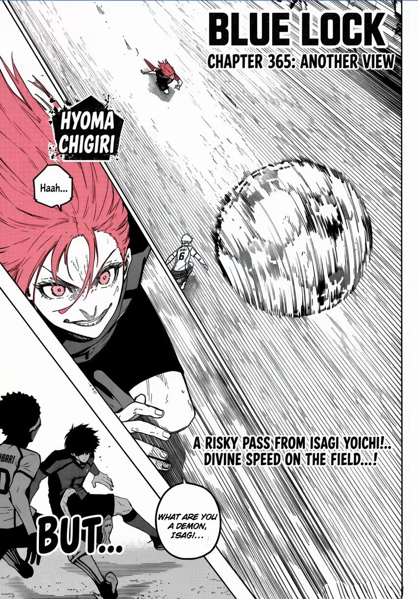 Blue Lock Chapter 365 - Page 1