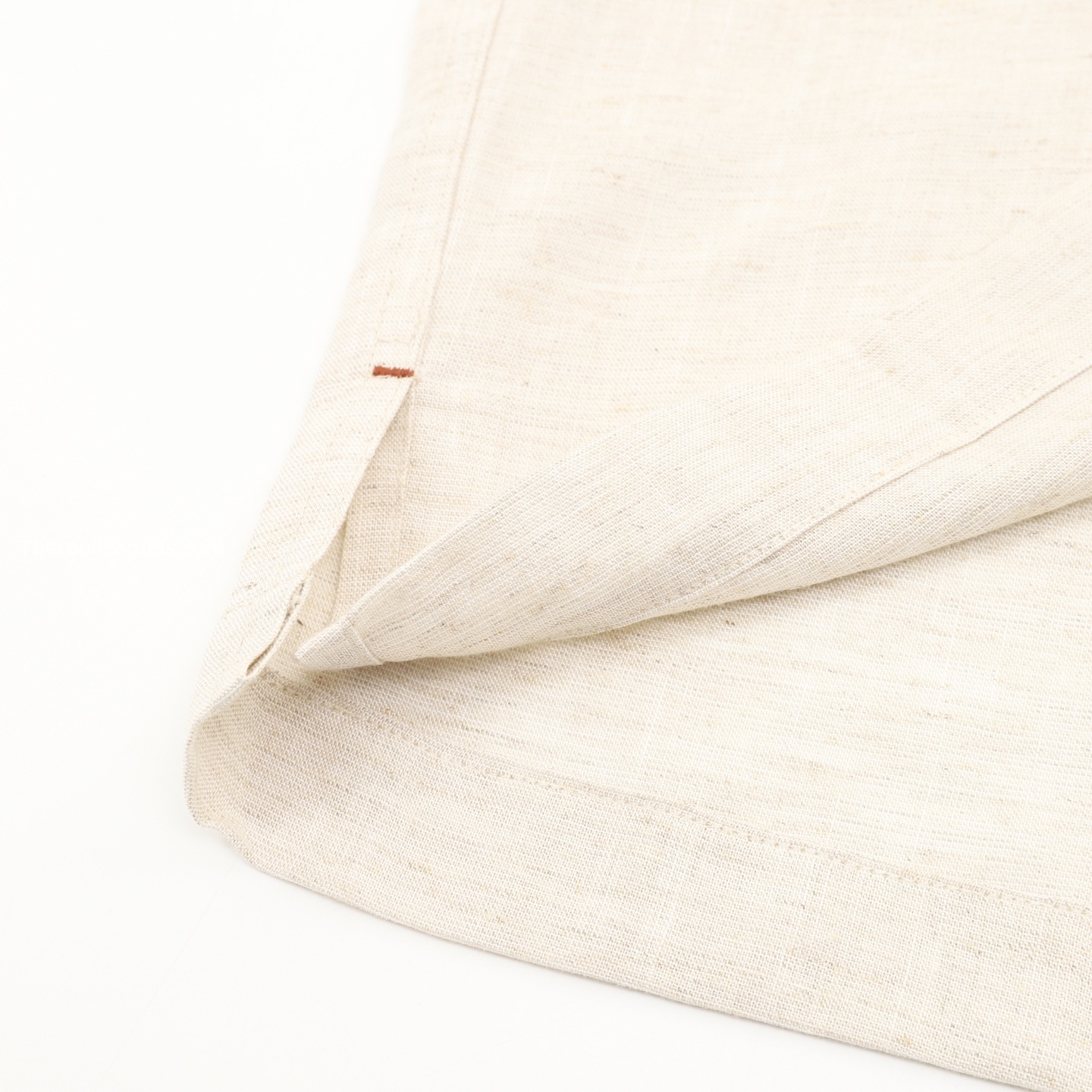 LINEN POLO SHIRT IN WHITE