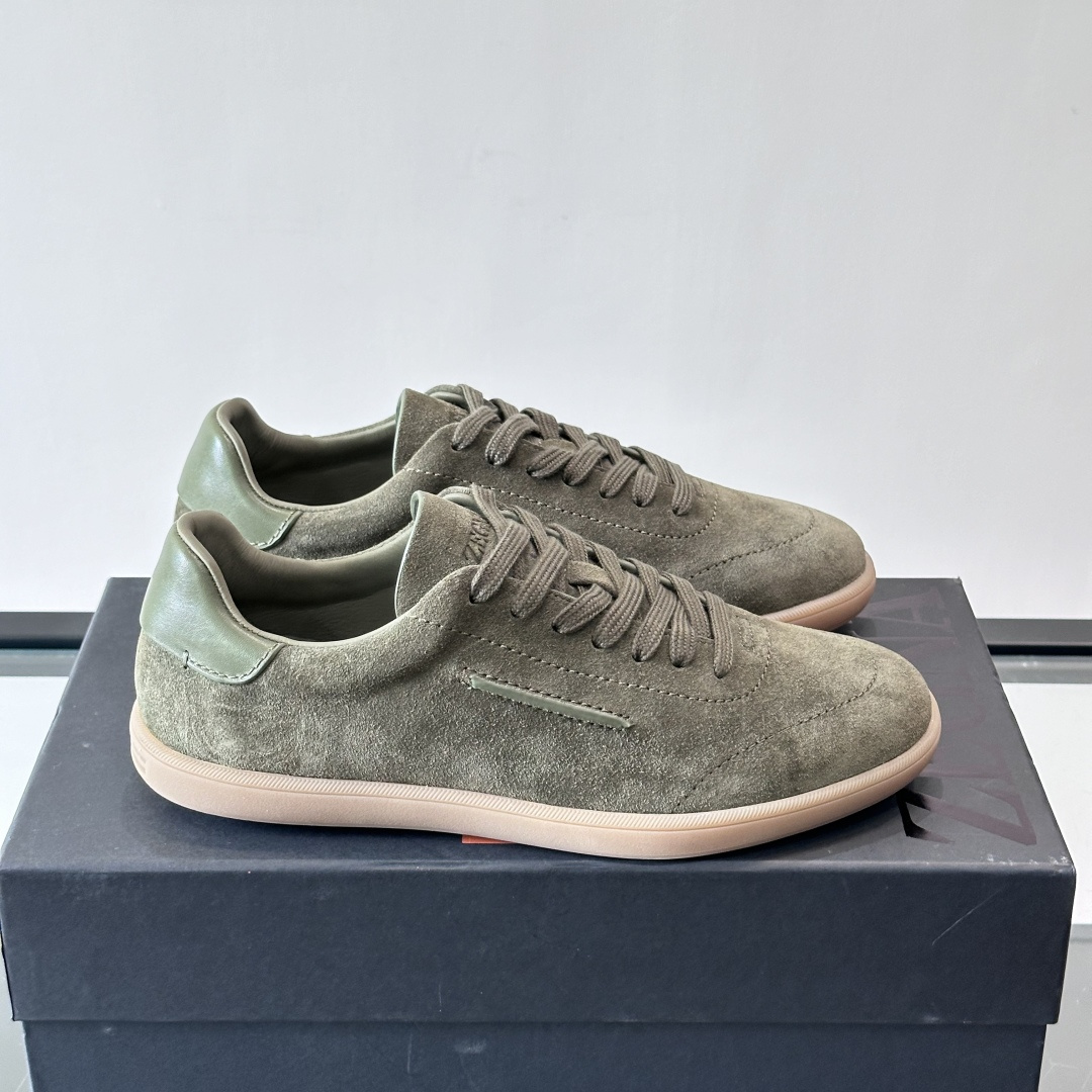 232 SUEDE SNEAKERS IN GREEN, photo 2