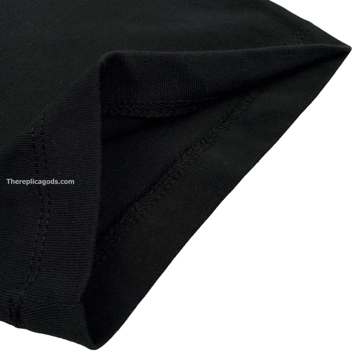 PARIS COTTON LOGO T-SHIRT IN BLACK - TP985