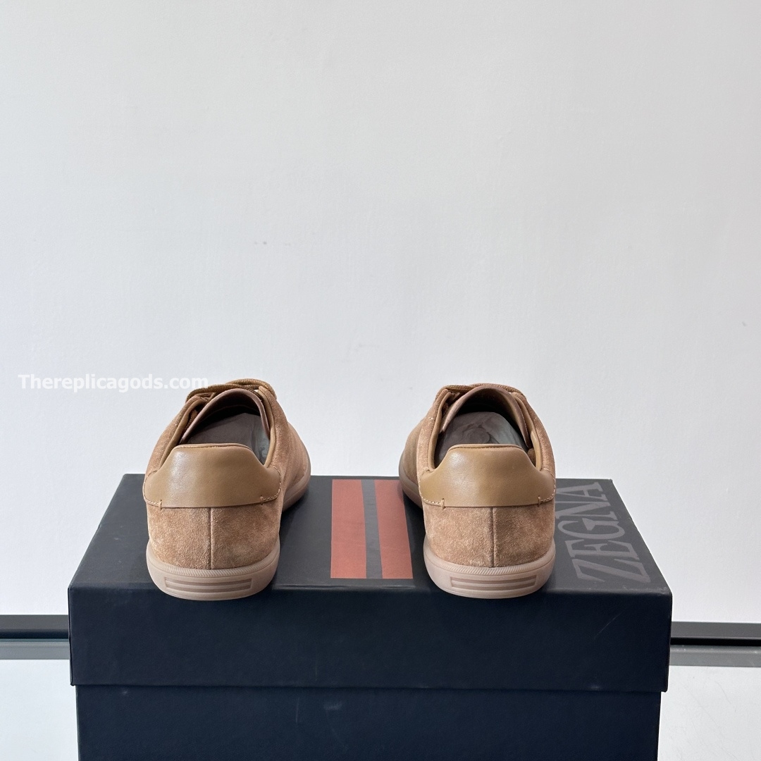 232 SUEDE SNEAKERS IN BEIGE, photo 9