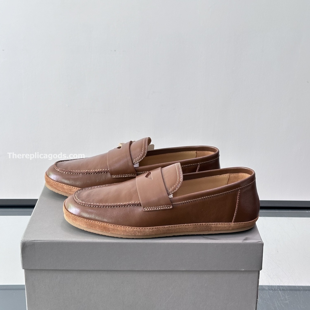 PENNY LOAFERS IN BROWN, photo 4
