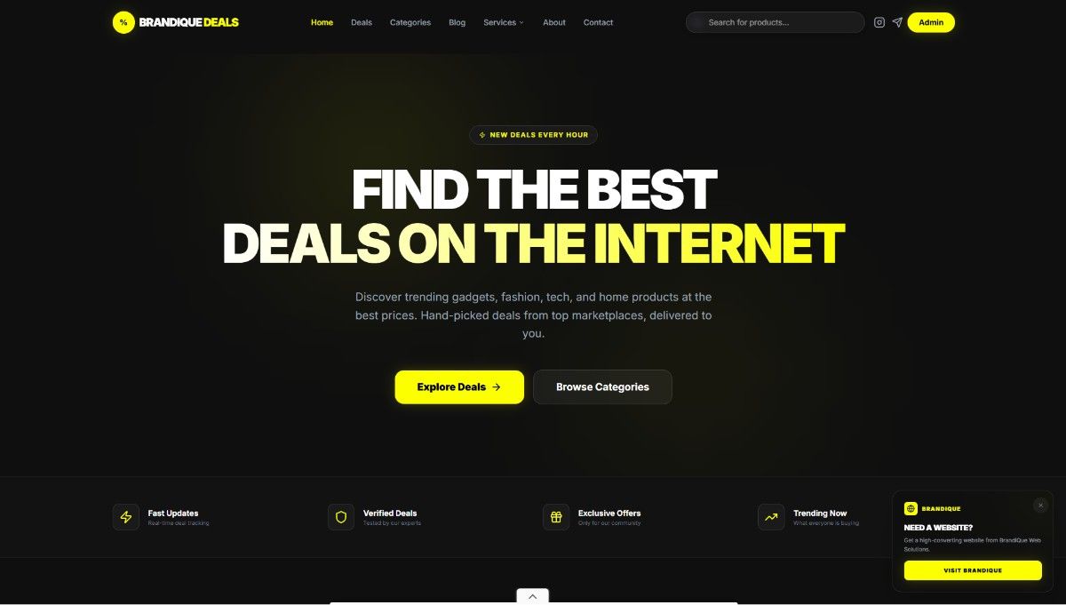 BRANDIQUE DEALS