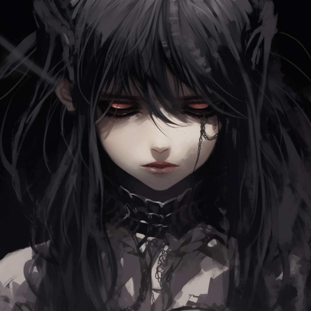 Eccentric Gothic Girl - goth anime girl pfp aesthetics - Image Chest ...