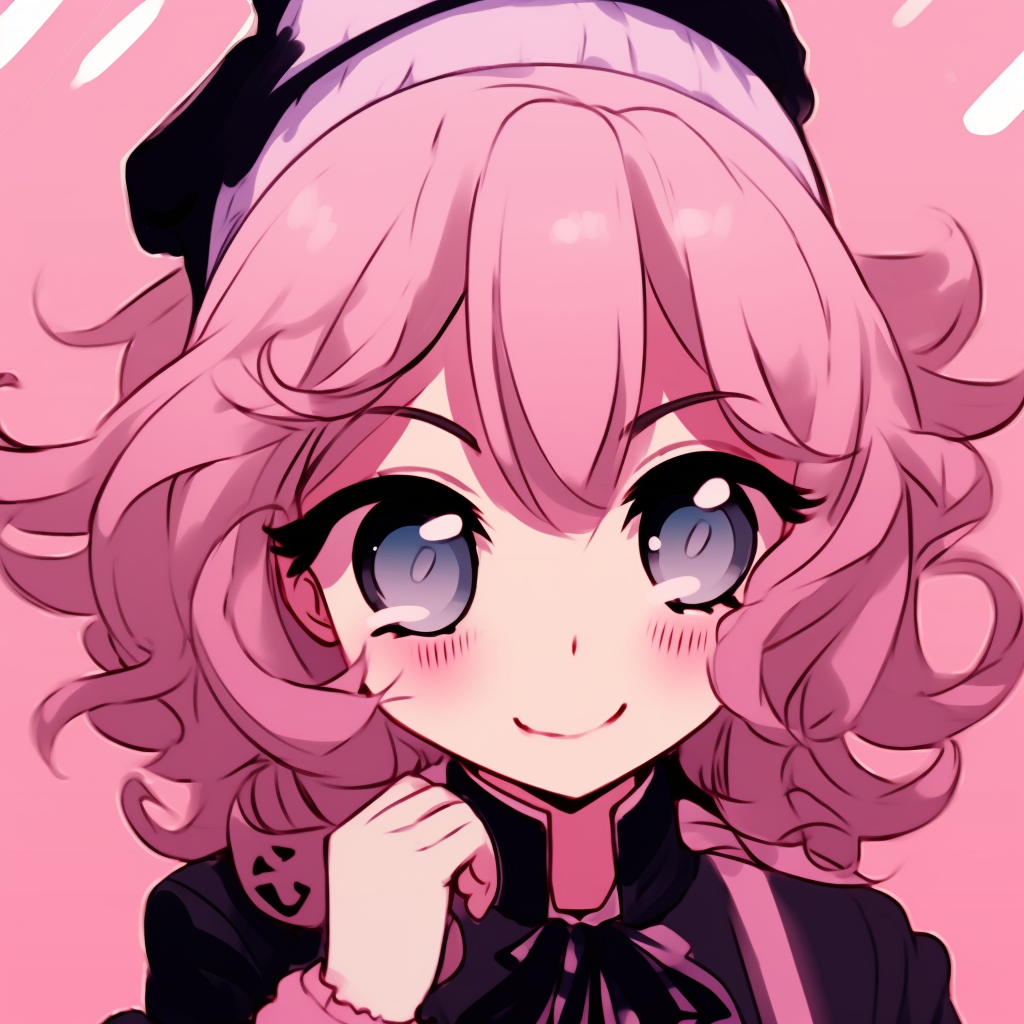 anime, cute, and pink image  Anime sketch, Aesthetic anime, Cute anime  profile pictures