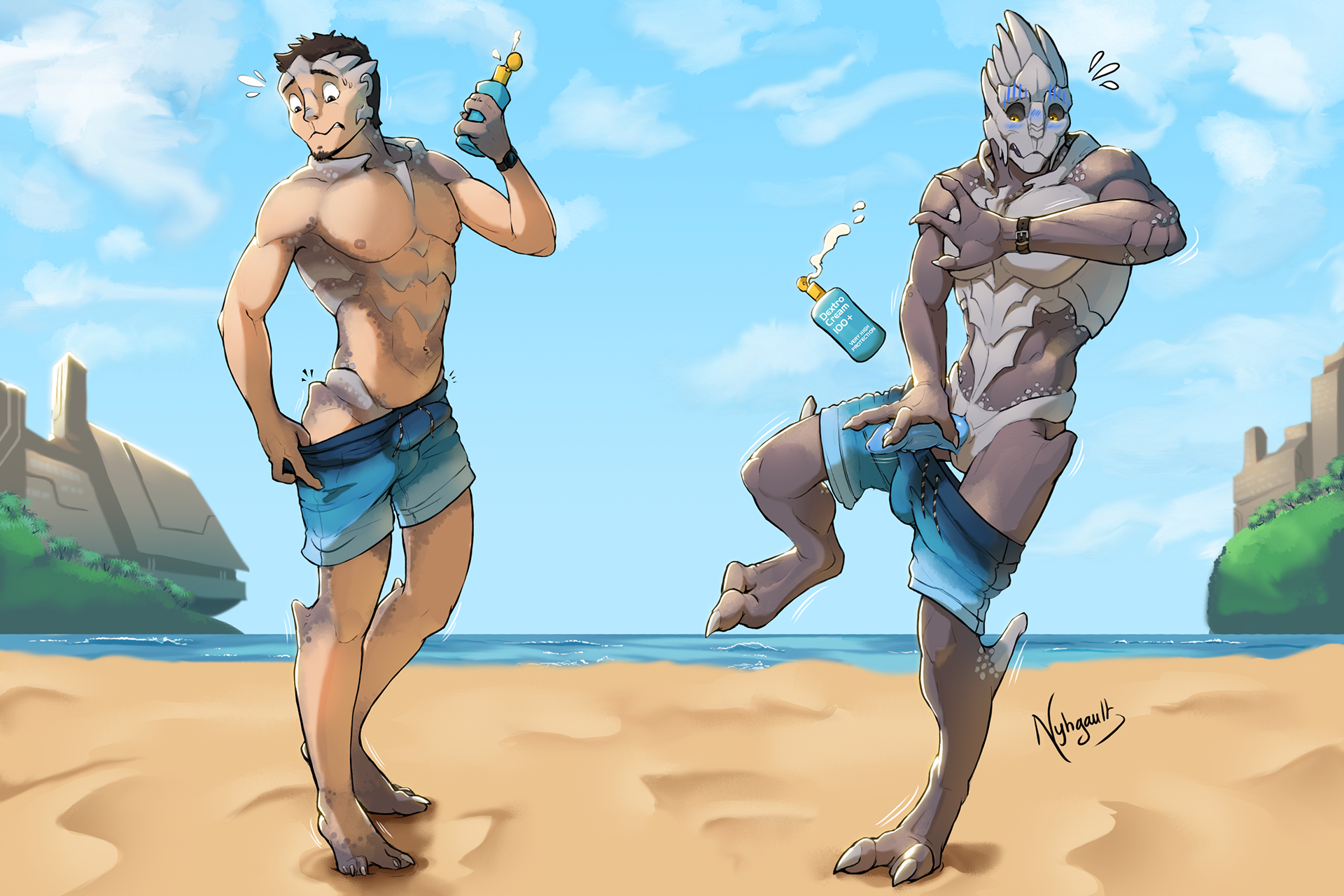 [Alien] Dextro Sunscreen by Nyhgault : r/Inanimate_TFs